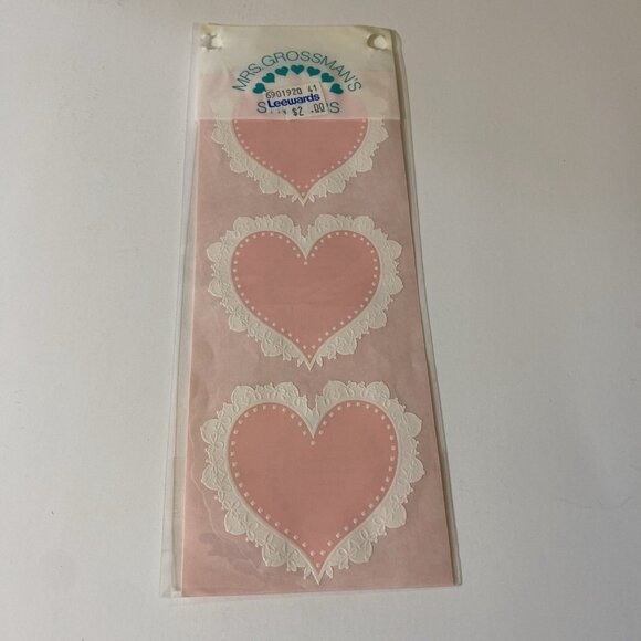 Vintage Mrs. Grossman's Stickers Big Lot Santa Hearts Flowers Pearl Gardening - Picture 11 of 11